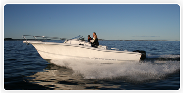 White Shark 298 Cabin power boats for sale